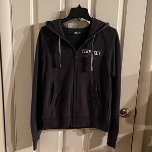 Blue Penn State Zip-Up Hoodie